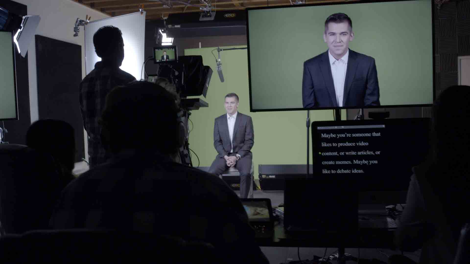 Behind the scenes at Prager U’s Los Angeles studios