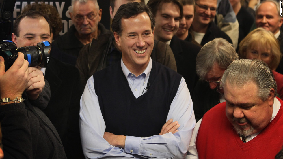 Fear Rick's Vest': Santorum's sweaters go viral - CNN