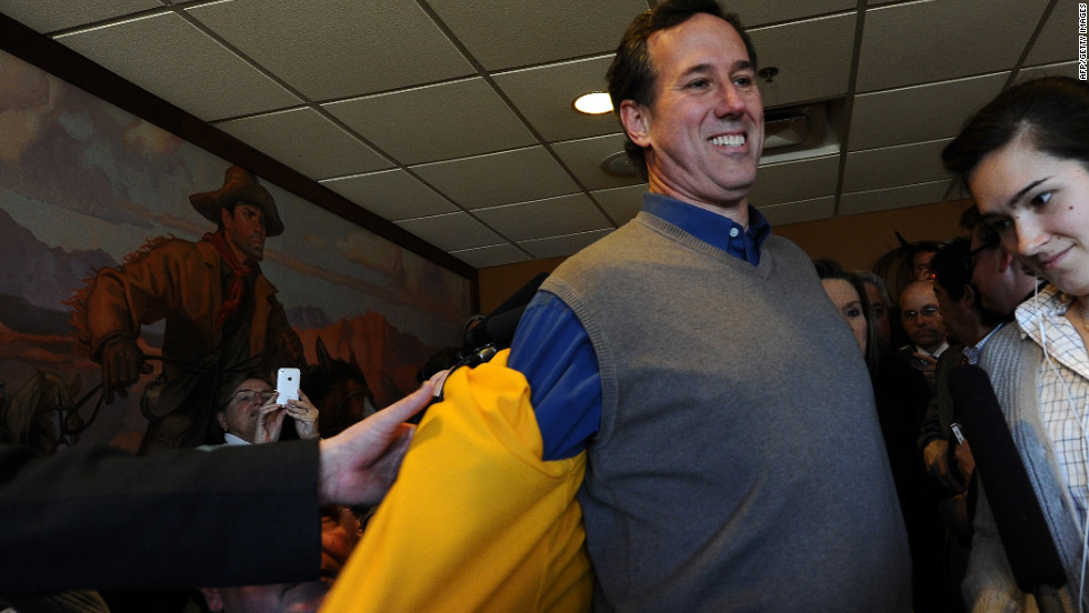 Fear Rick's Vest': Santorum's sweaters go viral - CNN