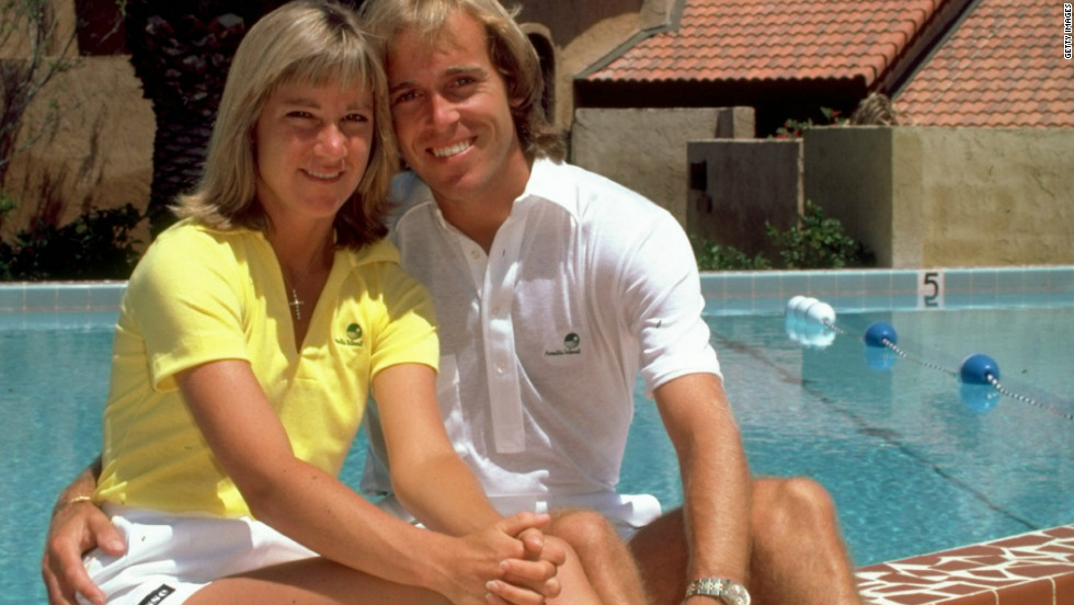 After her split with Connors in 1974, 18-time grand slam winner Evert married British tennis pro John Lloyd in 1979, the same year he reached the Australian Open final. Evert&#39;s alleged affair with late British pop star Adam Faith threatened to derail their marriage. They reconciled, but then divorced in 1987.