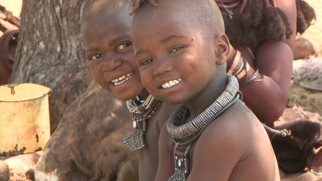 The Himba Namibia S Iconic Red Women Cnn