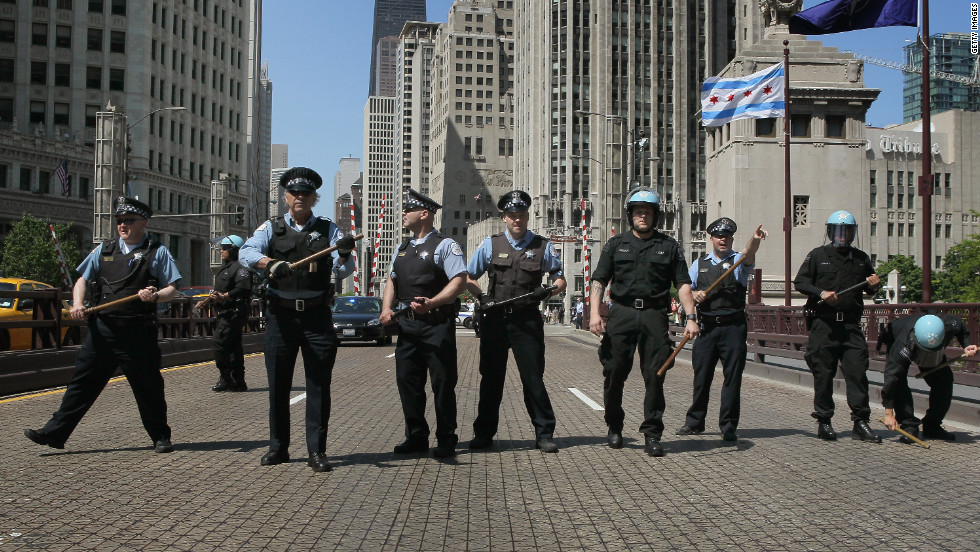 Police Protesters Clash Outside Nato Summit Cnn 0211