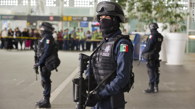 shooting at mexican airport