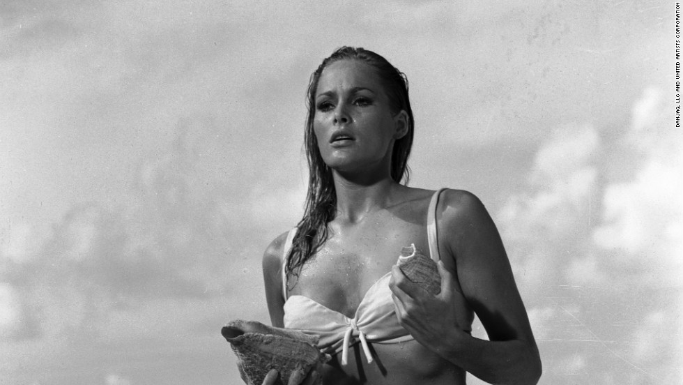 Honey Ryder, played by Ursula Andress, was the first Bond Girl. 