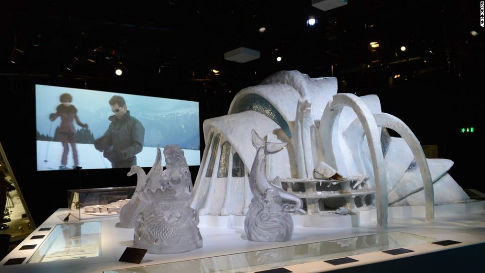 &quot;Designing 007: Fifty Years of Bond Style&#39;&#39; features 400 Bond archive items together for the first time, and features a model of the Ice Palace from &quot;Die Another Day.&quot; 