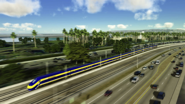 Does California owe billions to the federal government for its canceled rail project? 