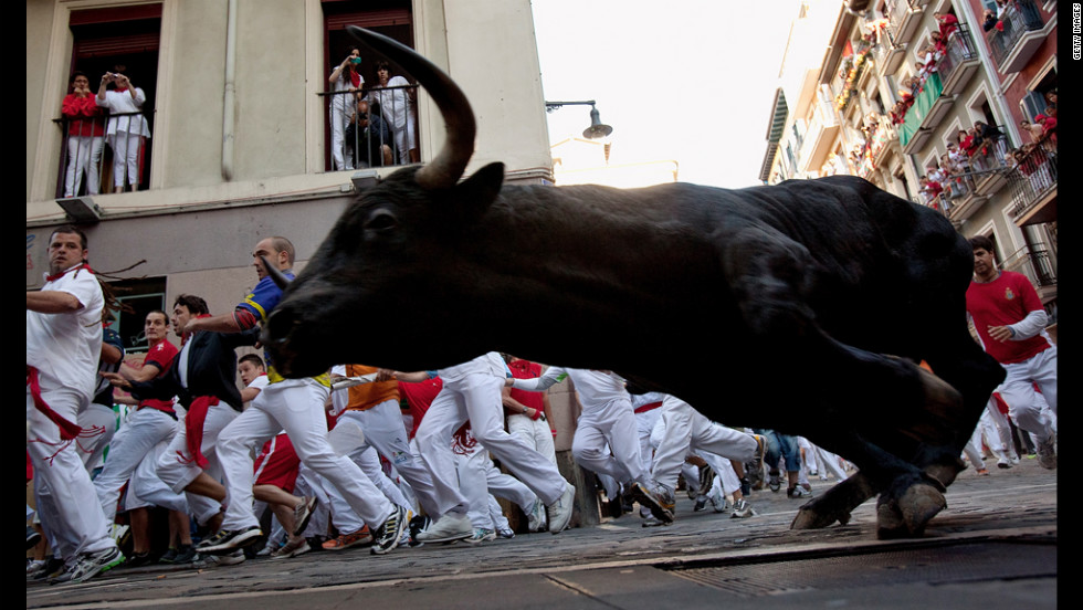 Photos Running of the bulls