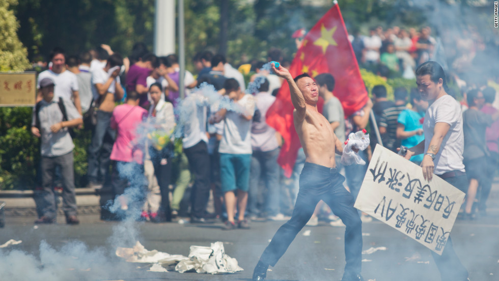 Fresh Anti Japanese Protests In China On Symbolic Anniversary Cnn