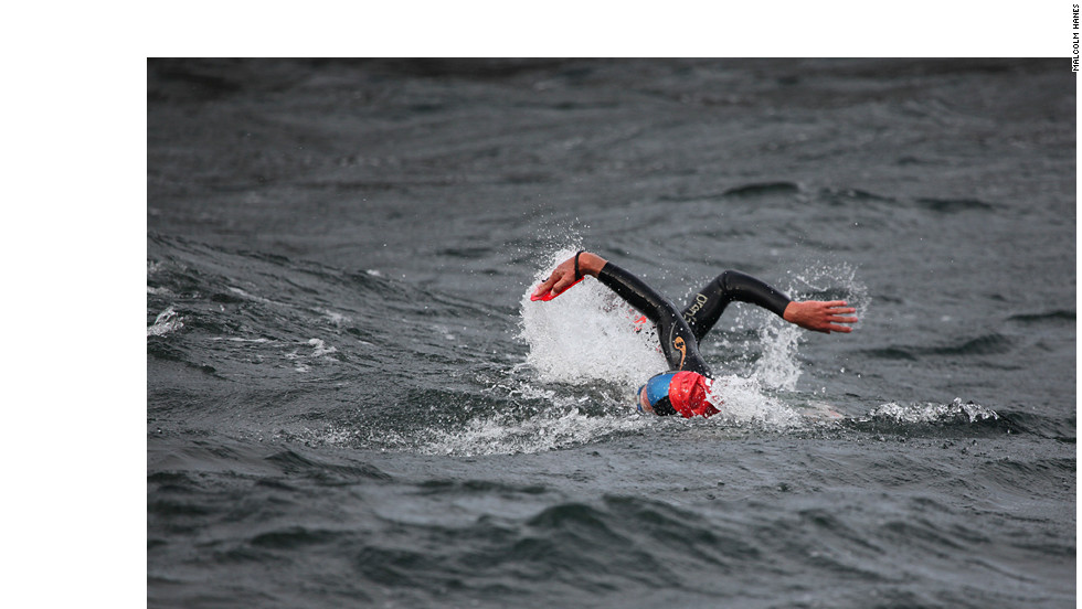 The Swedish archipelago is the setting for the Otillo, which sees teams of two swim 10km and run 54km over the course of 14 hours. The cold water is continually entered and exited and many choose to swim in their shoes, even wearing a rucksack, and run in wetsuits.