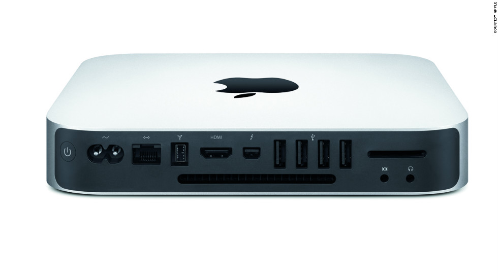 The Mac Mini, Apple's smallest and cheapest desktop, gets a processor upgrade and starts at $599.