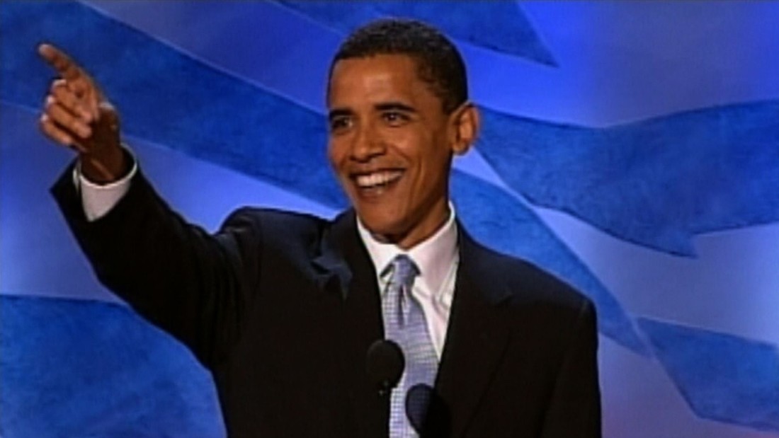 Obama's 2004 DNC keynote speech CNN Video