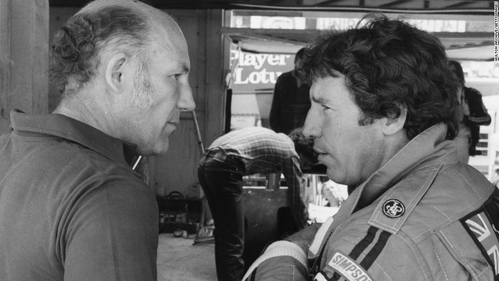 &quot;Vettel is making the most of the best design in F1,&quot; added  Andretti.who is one of only two American drivers to have won the Formula One title. Here Andretti (R)  is seen talking to Stirling Moss, during the championship winning season in 1978.