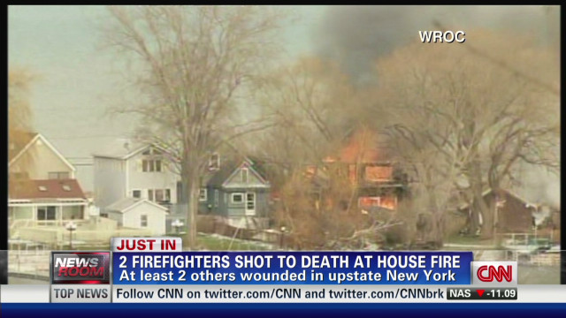 Chaos Gunman Ambushes Kills Two Firefighters At New York Blaze Cnn