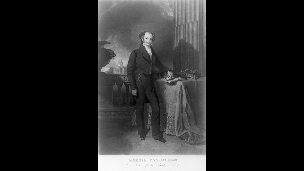 Martin Van Buren was inaugurated in 1837. For the first time in history, the president-elect and the outgoing president rode to the inauguration together.