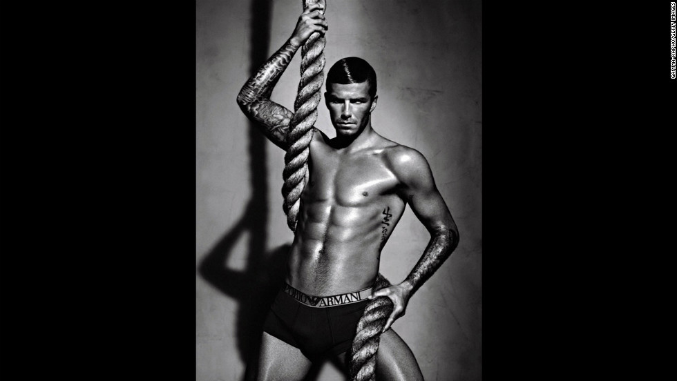 David Beckham is a man of many talents. Not only is he one of the most famous names in sports, but he&#39;s also one heck of a model. Tommy Hilfiger has now recognized the 38-year-old former soccer player &lt;a href=&quot;http://www.tmz.com/2014/03/10/tommy-hilfiger-david-beckham-underwear-model-of-the-century/&quot; target=&quot;_blank&quot;&gt;as the No. 1 underwear model of the century&lt;/a&gt;. It&#39;s just one of several career highs for Beckham, seen here modeling Emporio Armani underwear in a 2009-2010 ad campaign.