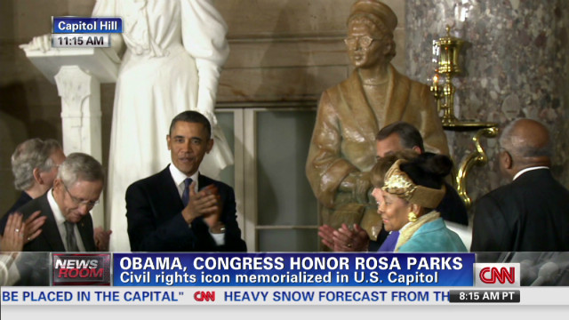 Larger Than Life Civil Rights Icon Honored With Statue In Capitol