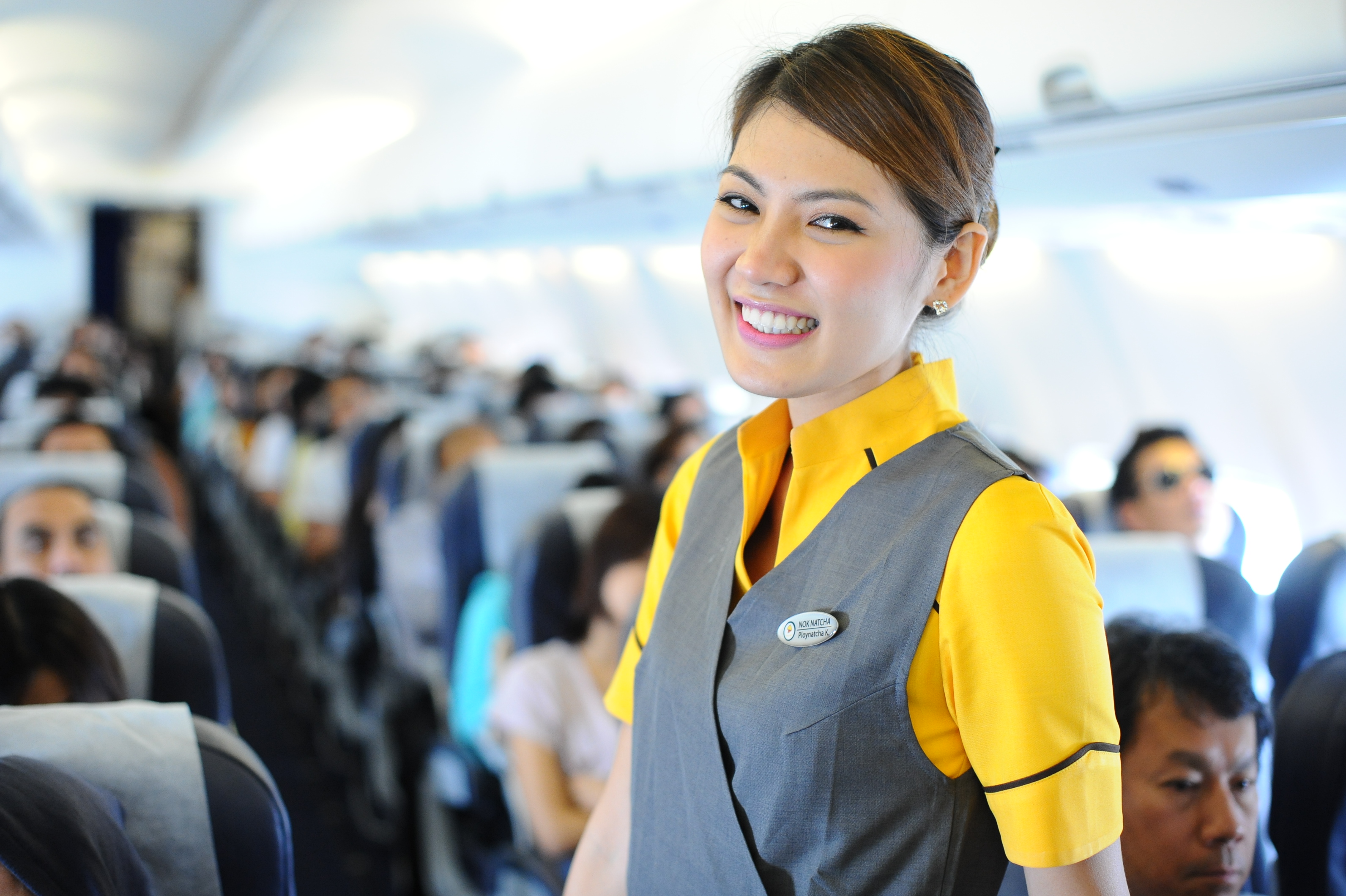 China southern airlines boob flight attendant