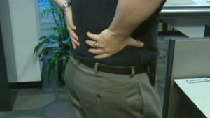 Some back pain can be avoided