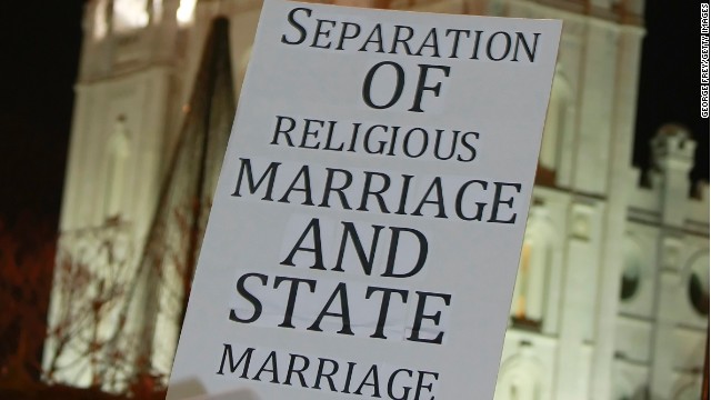 Opinion Will Gay Rights Infringe On Religious Liberty Cnn