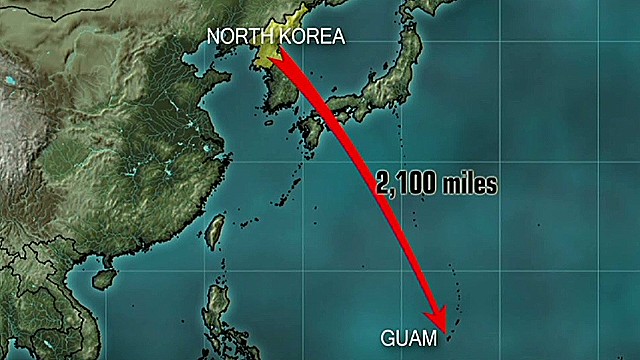 Guam gov: N. Korea needs one lucky shot