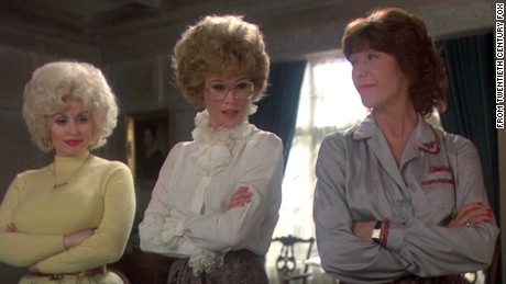 '9 to 5' (1980) starred Dolly Parton, Jane Fonda and Lily Tomlin