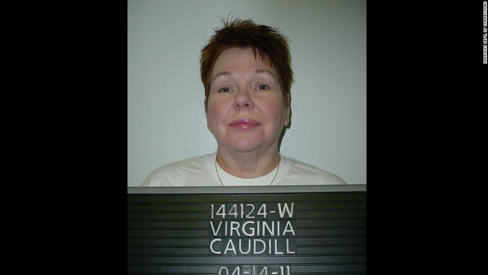 Virginia Susan Caudill was 37 when she robbed and murdered a 73-year-old woman in Lexington, Kentucky, on March 15, 1998. She was  sentenced on March 24, 2000.