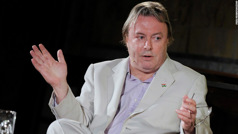 Christopher Hitchens, a British author and antitheist who died in 2011 at age 62, viewed religion as &quot;the main source of hatred in the world.&quot; In his book &quot;&lt;a href=&quot;http://books.google.com/books?id=8kgjU4wbM5oC&quot; target=&quot;_blank&quot;&gt;God is Not Great&lt;/a&gt;,&quot; Hitchens wrote, &quot;There are days when I miss my old convictions as if they were an amputated limb. But in general I feel better, and no less radical, and you will feel better too, I guarantee, once you leave hold of the doctrinaire and allow your chainless mind to do its own thinking.&quot; 