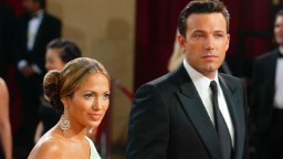 Ben Affleck and Jennifer Lopez at the Academy Awards in 2003.