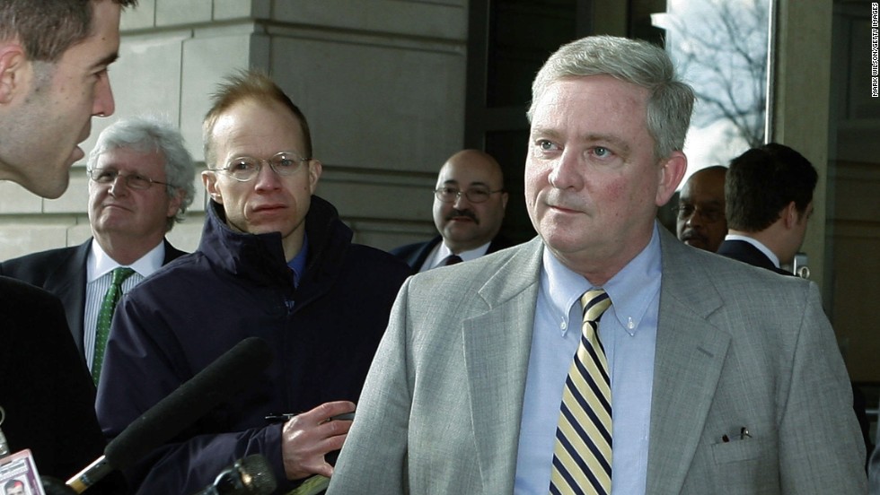 Former U.S. Rep. Bob Ney, a Republican from Ohio, was sentenced to 30 months in prison in 2007 after being convicted of conspiracy to commit fraud and making false statements to investigators.