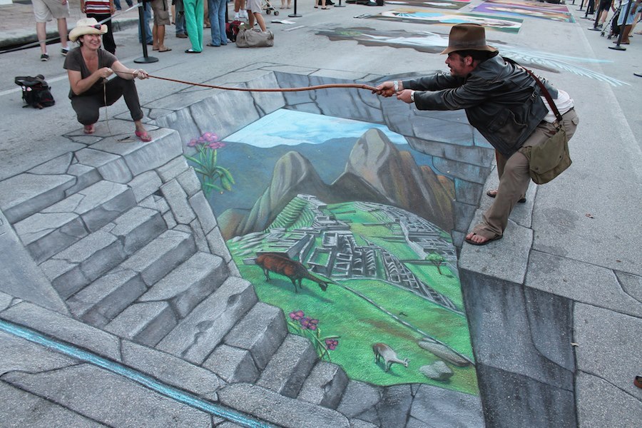 the chalk artist