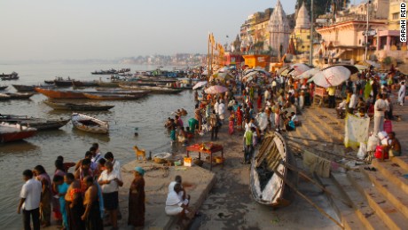 The world&#39;s most populated river basin, &quot;Mother Ganga&quot; certainly isn&#39;t the world&#39;s cleanest or prettiest waterway, yet it remains India&#39;s most sacred river for Hindus. 
Witnessing pilgrims converge at the bathing and funeral ghats in the holy city of Varanasi may be one of the most profound travel experiences you&#39;ll ever have, but it&#39;s safer to swim much further upstream, closer to the Ganges&#39; Himalayan source. 