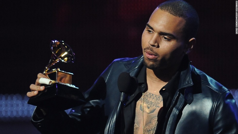 &lt;strong&gt;February 2012: &lt;/strong&gt;&lt;a href=&quot;http://www.cnn.com/2012/03/29/showbiz/chris-brown-probe/index.html&quot;&gt;A woman filed a police complaint against Brown&lt;/a&gt;, accusing him of grabbing her iPhone after she used it to take a photo of the singer in a car on a Miami street on February 19. The complaint prompted a police investigation that could have threatened Brown&#39;s probation, but no charge was ever filed. That same month, his album &quot;F.A.M.E.&quot; won a Grammy for best R&amp;amp;B album.
