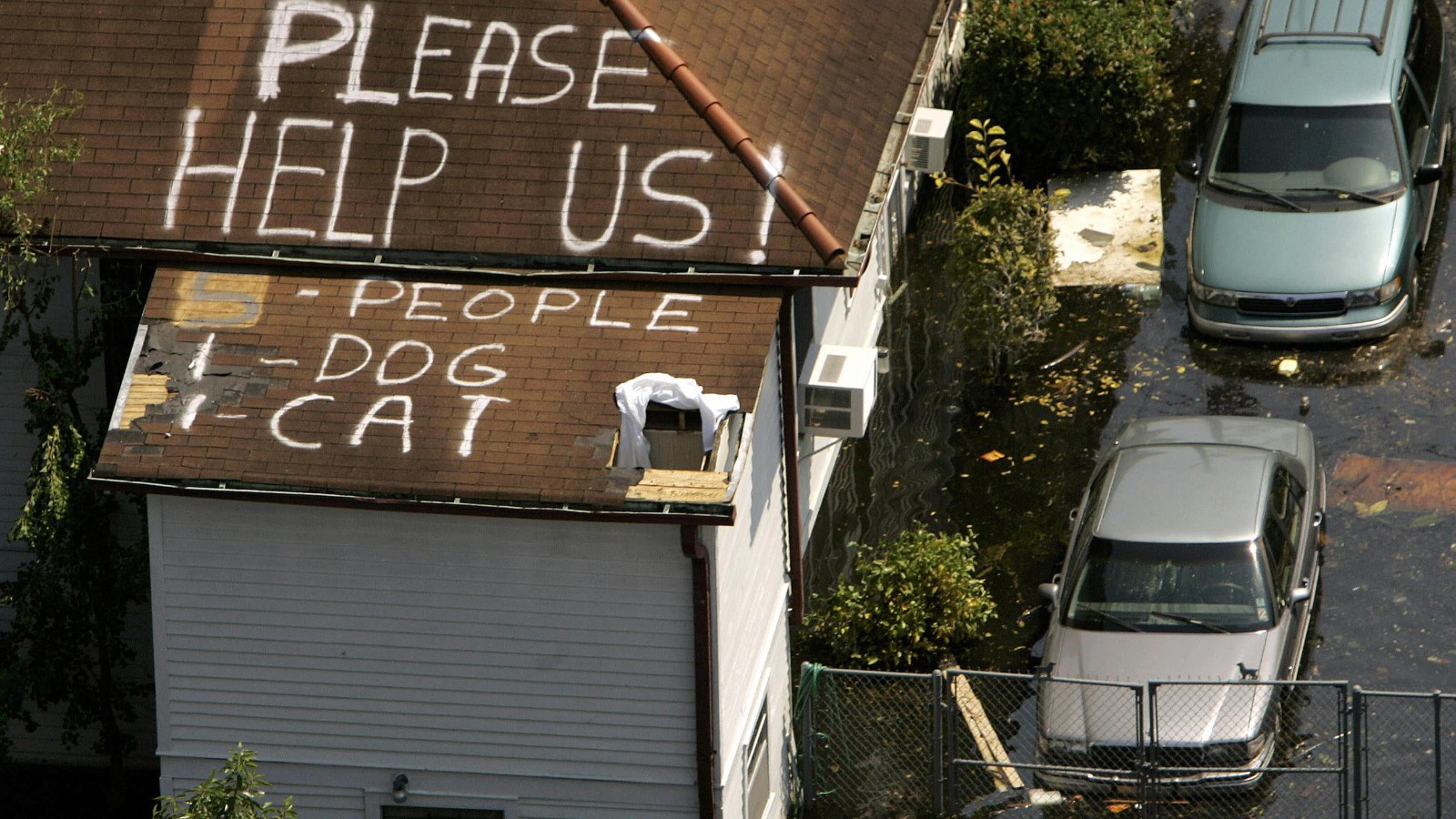 video of hurricane katrina aftermath