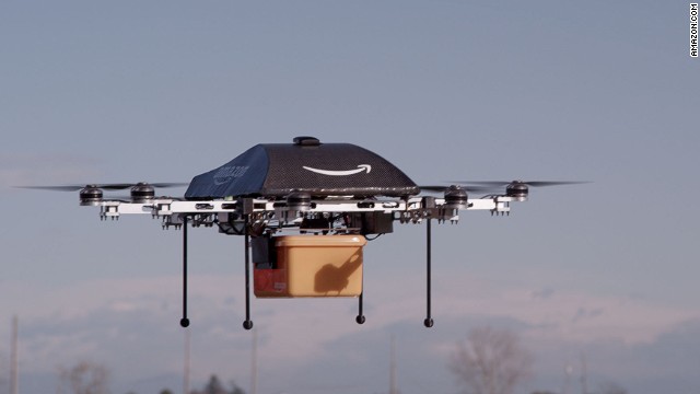 Amazon&#39;s drones will make delivering products to customers&#39; doors easier