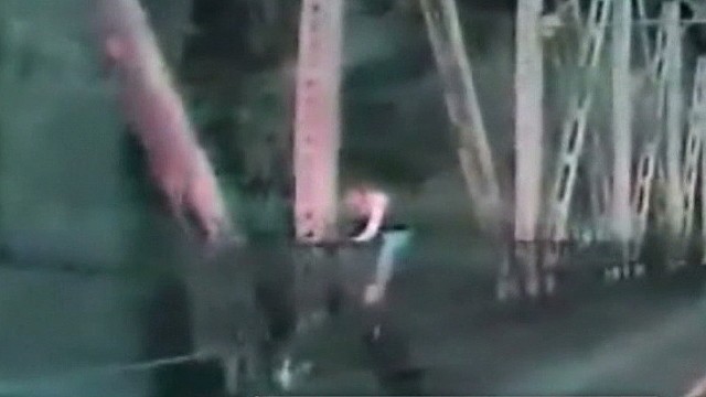 See Woman Jump Off Bridge To Avoid Arrest Cnn Video
