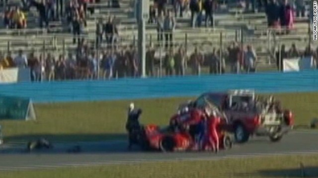 Horrific Crash At Daytona CNN Video