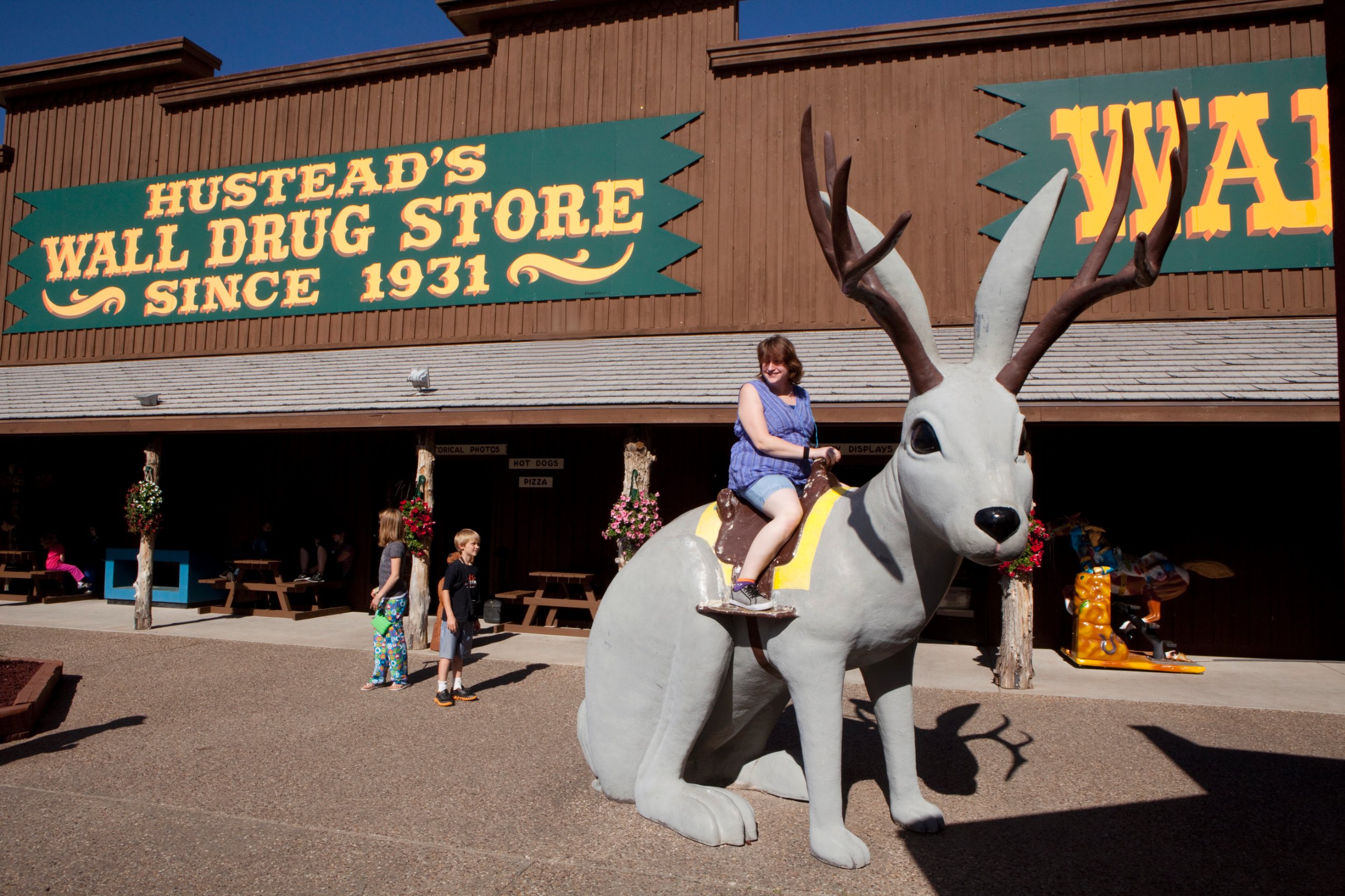 are dogs allowed at wall drug