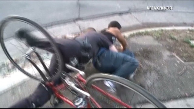 Police Tackle Man On Camera Cnn Video