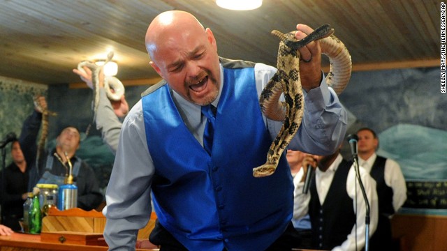 Son of dead snake handler takes over