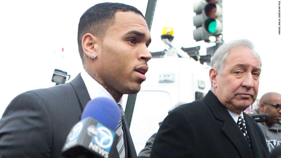 &lt;strong&gt;January 2014:&lt;/strong&gt; &lt;a href=&quot;http://www.cnn.com/2014/01/08/showbiz/music/chris-brown-court-washington/index.html&quot; target=&quot;_blank&quot;&gt;Brown appeared before a judge&lt;/a&gt; along with his bodyguard on January 8 for a hearing on the Washington assault charges. Brown rejected a plea deal, putting the case on a track toward a trial in April. 