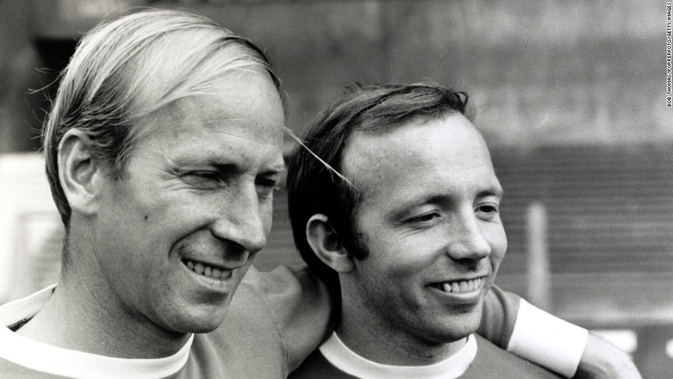 England&#39;s Bobby Charlton belonged to a different generation, when men were men and premature baldness was embraced -- even if it meant styling your hair into a combover at the age of 28. What remained of Charlton&#39;s flowing locks are weaved into English sporting history, with the powerhouse midfielder helping the country to achieve its only World Cup triumph on home soil in 1966.