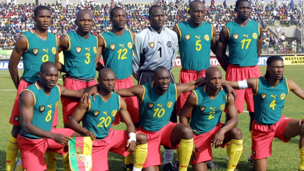 Cameroon&#39;s &quot;Indomitable Lions&quot; headed off for the 2002 tournament in Japan and South Korea with no fear, and no sleeves. With the bulging biceps to make the minimal look a success, Cameroon were set to make a stir at Asia&#39;s first World Cup. But, before we could enjoy this NBA-esque jersey, football rulemakers FIFA stepped in and insisted Cameroon must add sleeves to its &quot;vests.&quot; The result was a not-so-cool, more conventional, strip, leaving us to ponder what might have been.