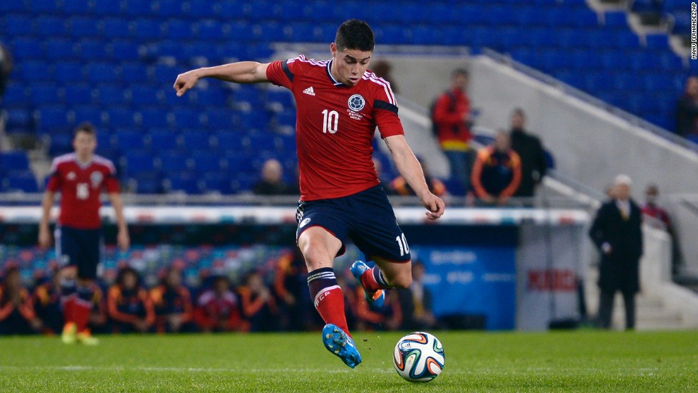 &lt;strong&gt;James Rodriguez (Colombia):&lt;/strong&gt; He looks like a kid but brings a mature game for a 22-year-old. Lightning-quick with deft ball control and passing, he&#39;s earned lofty comparisons to Colombian demigod Carlos Valderrama. Days before his 19th birthday in 2010, Rodriguez joined Porto, where he played three seasons before Monaco paid &amp;euro;45 million for his transfer. He notched 10 goals and 12 assists for the French side this season.