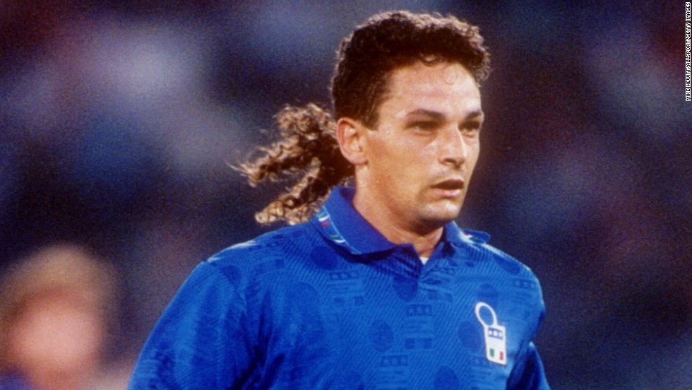 Roberto Baggio&#39;s Jedi-inspired style gave rise to arguably the greatest nickname in sport. &quot;The Divine Ponytail&quot; dazzled on his World Cup debut in 1990, scoring the goal of the tournament in Italy&#39;s group stage win over Czechoslovakia before going on to score five times at USA &#39;94. But he will always be remembered for missing his spot kick in Italy&#39;s penalty shootout defeat to Brazil in the final, leaving &quot;Il Divin&#39; Codino&quot; feeling less than divine.