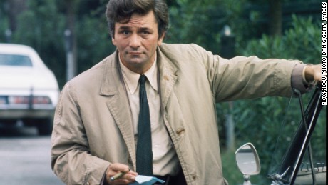 COLUMBO -- &quot;By Dawn&#39;s Early Light&quot; Episode 3 -- Aired 10/27/74 Pictured: Peter Falk as Lt. Columbo  (Photo by NBC/NBCU Photo Bank/Getty Images)
