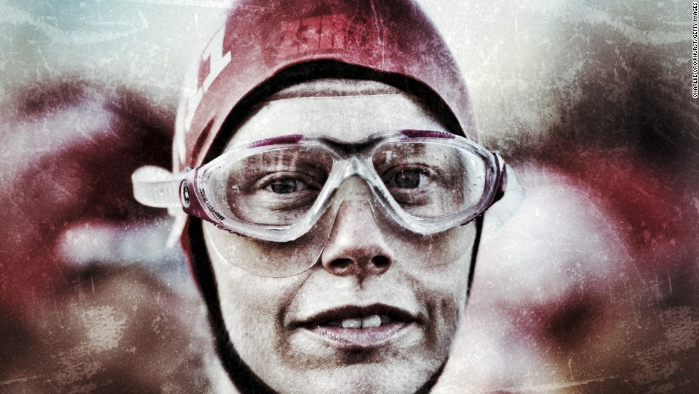 Crowhurst&#39;s use of filters creates a much more dramatic portrait of the competitor.&quot;Essentially it&#39;s human versus clock and you&#39;re pushing you body to its limits and, for some, training for it can dominate your life,&quot; he explained.