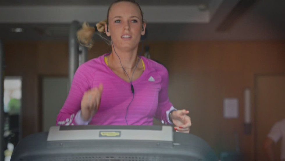Caroline Wozniacki's marathon challenge