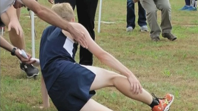 Teen Finishes Race With Broken Leg CNN Video
