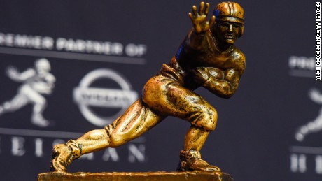 The four 2020 Heisman Trophy finalists hail from Alabama, Clemson and Florida