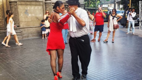 ARGENTINA: Tango in Buenos Aires. Photo by CNN's Shasta Darlington.
Follow @shastadarlington and other CNNers on the @cnnscenes gallery on Instagram for more images you don't always see on news reports from our teams around the world.
